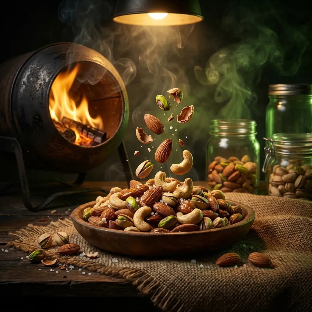 Mukasarat Shams roasting process